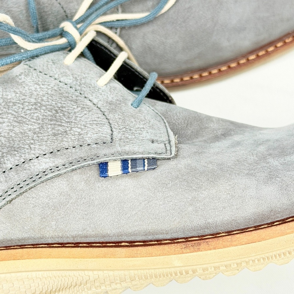 ECCO gray suede lace-up derby shoes men's‎ EU 40 (US ~7–7.5) - Picture 11 of 11